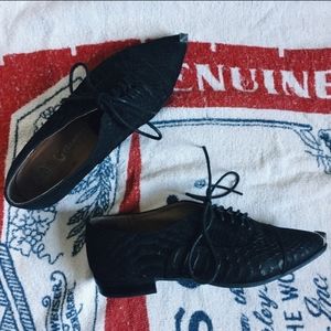 Jeffrey Campbell Havana snakeskin shoes